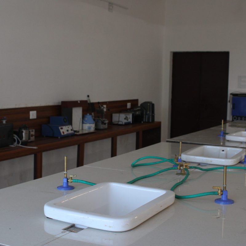 FRONT VIEW OF PHARMACEUTICS-1 LAB